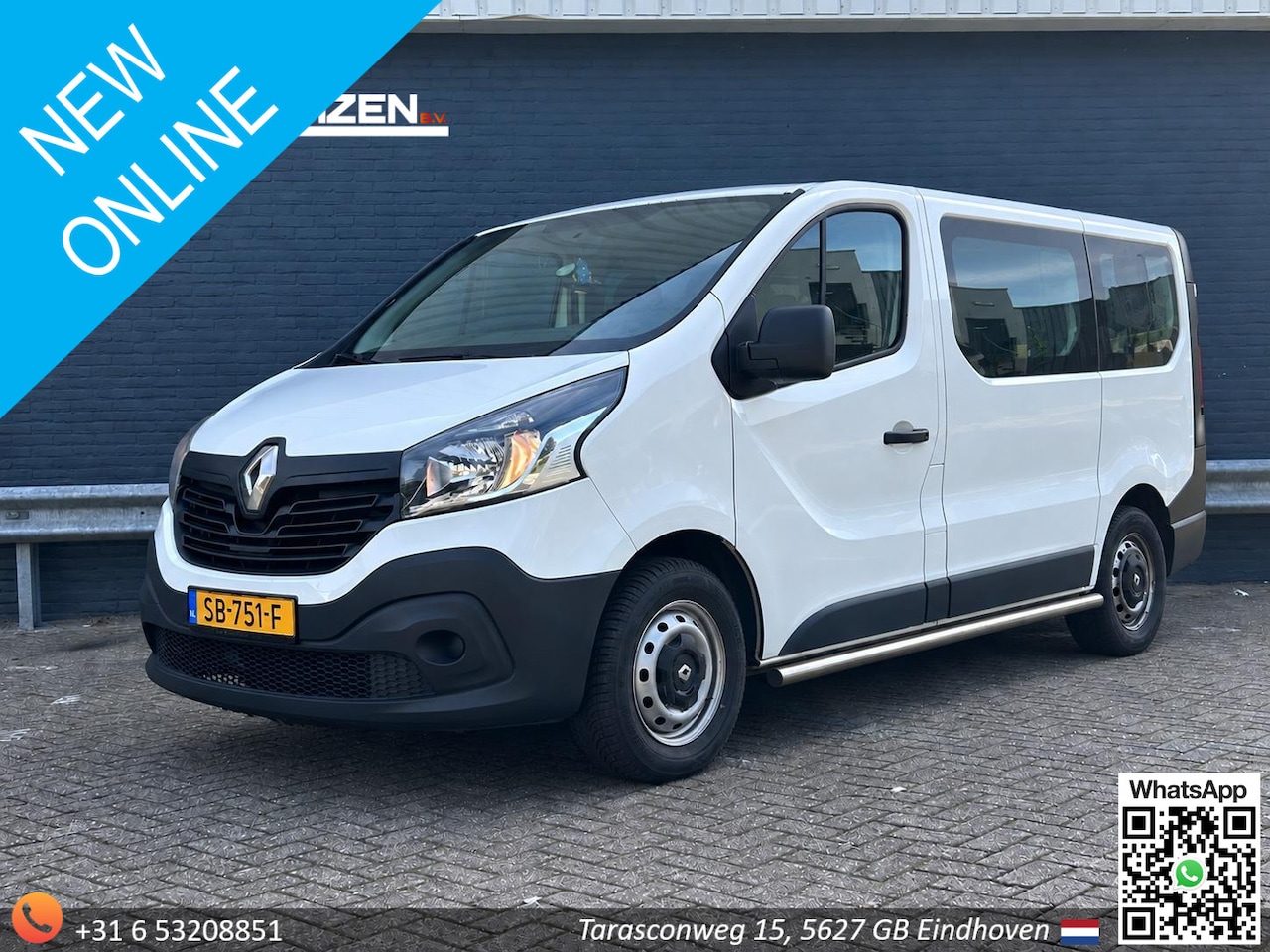 Renault Trafic Passenger - 1.6 dCi Authentique Energy | € 5.450,- NETTO! | 9 Persoons | Zijschuifdeur L+R | - AutoWereld.nl