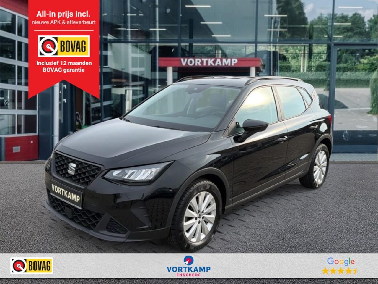 SEAT Arona - 1.0 TSI STYLE PDC/CRUISE/AIRCO/CARPLAY - AutoWereld.nl