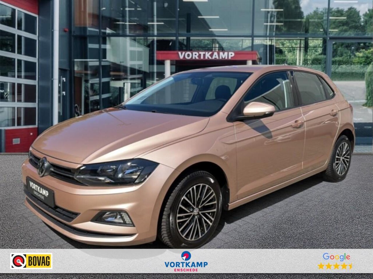 Volkswagen Polo - 1.0 TSI COMFORTLINE ACC/AIRCO/NAVI/CARPLAY/DAB - AutoWereld.nl