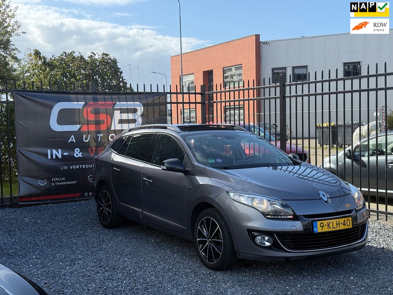 Renault Mégane Estate - 1.2 TCe Bose NAVI!BLUETOOTH!NWE KETTING!APK! - AutoWereld.nl