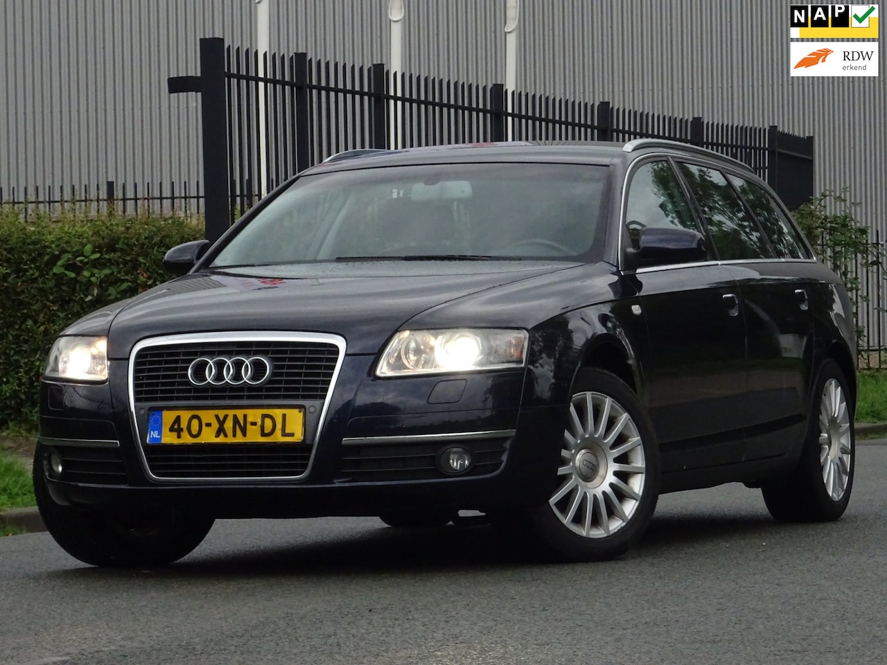 Audi A6 Avant - 2.8 FSI AUTOMAAT NAP/LEER/MEMORY/NAVI/PDC/APK - AutoWereld.nl