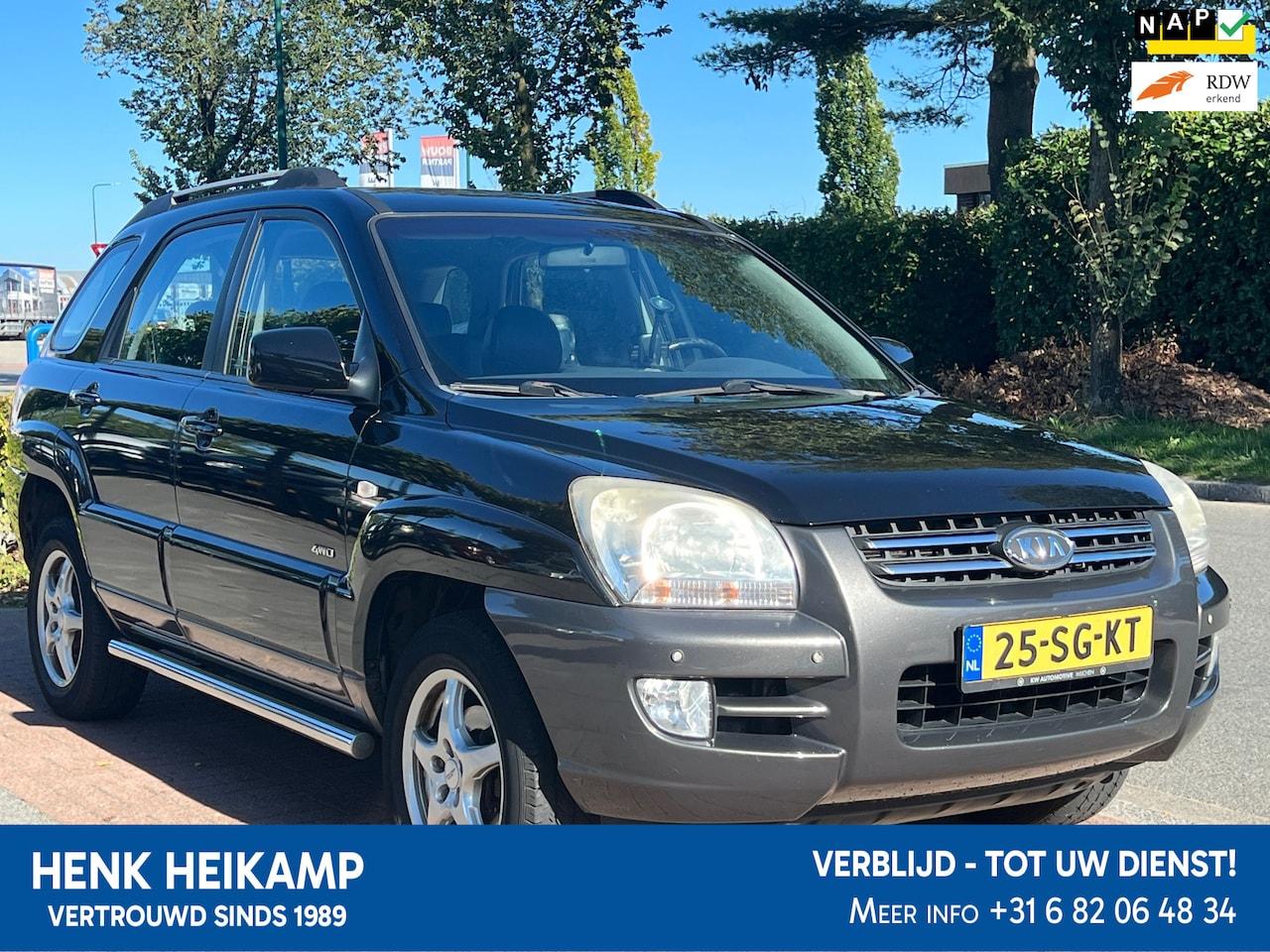 Kia Sportage - 2.7 V6 Adventure 4WD 2.7 V6 Adventure 4WD - AutoWereld.nl