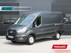 Ford Transit - 350 2.0 TDCI L2H2 Trend 130pk - Facelift - 2x Schuifdeur - Adaptive Cruise - Navigatie - B