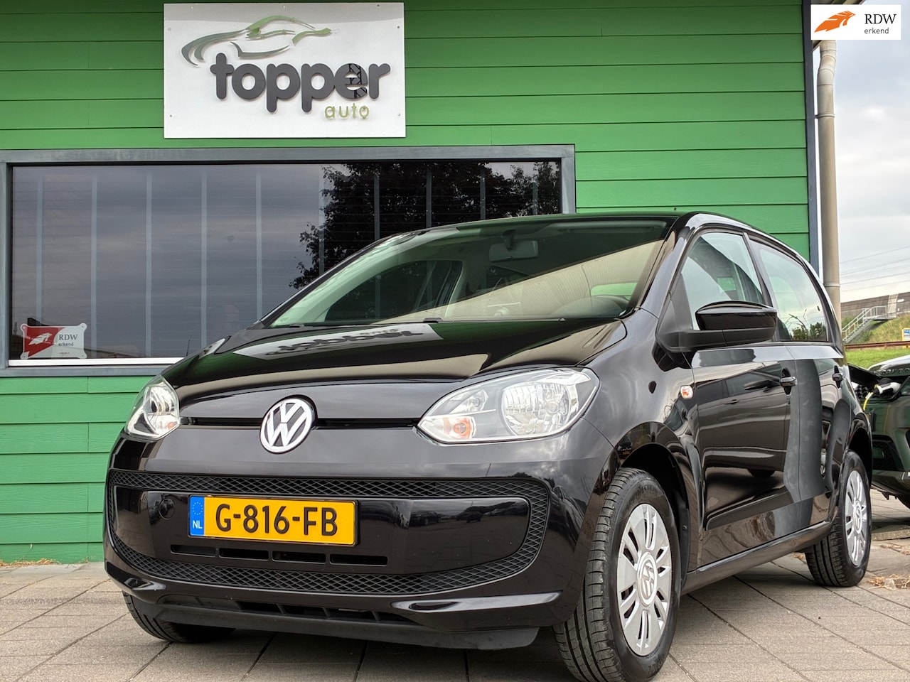Volkswagen Up! - 1.0 move up! BlueMotion|1e Eigenaar|Navigatie|Airco|Elektr.ramen|Nieuwe APK| - AutoWereld.nl