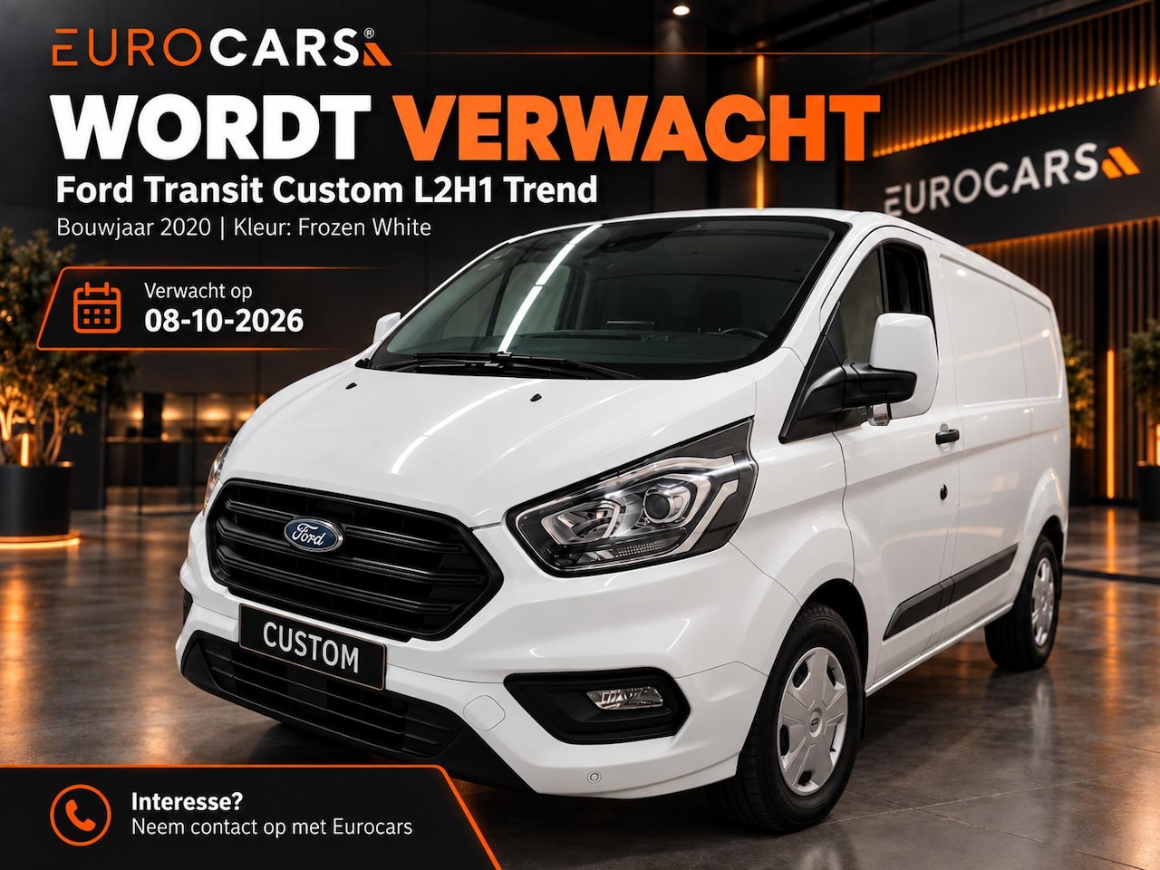 Ford Transit Custom - 340 2.0 TDCI L2H1 Trend Airco Carplay Navi PDC VA + Camera Cruise Control Lang L2 - AutoWereld.nl
