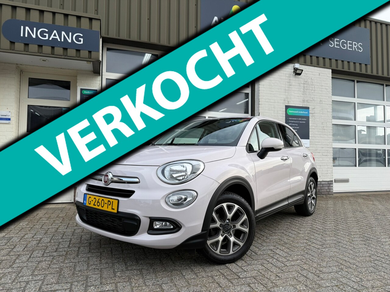 Fiat 500 X - 1.4 Turbo MultiAir Lounge|Camera|Cruise control| - AutoWereld.nl