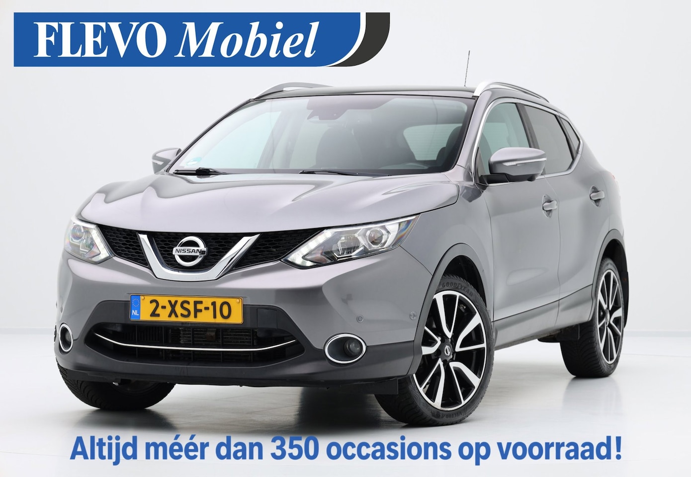 Nissan Qashqai - 1.2 Tekna Aut. Pano|Leder|Navi|Cam|LMV - AutoWereld.nl