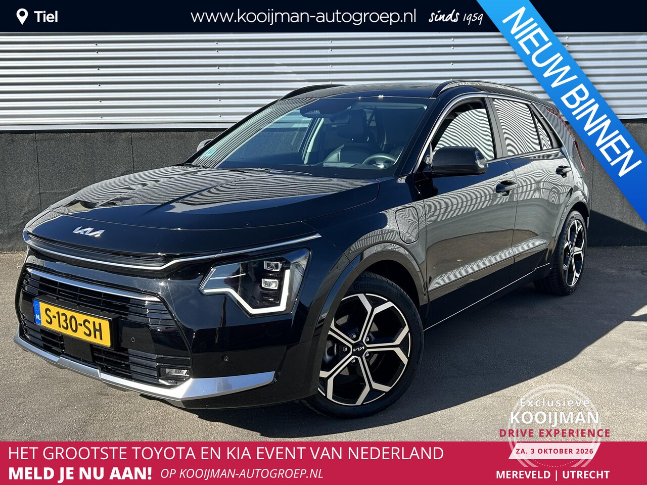 Kia Niro - 1.6 GDi PHEV ExecutiveLine Schuif/kanteldak, Trekhaak, NL-auto, Stoelkoeling- & verwarming - AutoWereld.nl