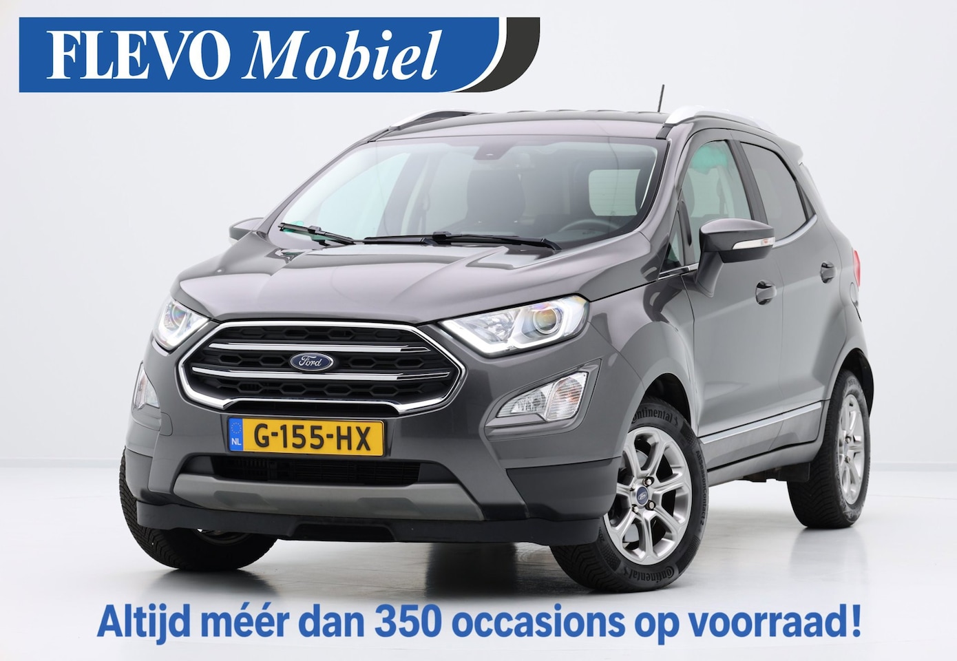 Ford EcoSport - 1.0 EcoBoost Titanium Aut. Navi|CarPlay|Half Leder|LMV - AutoWereld.nl