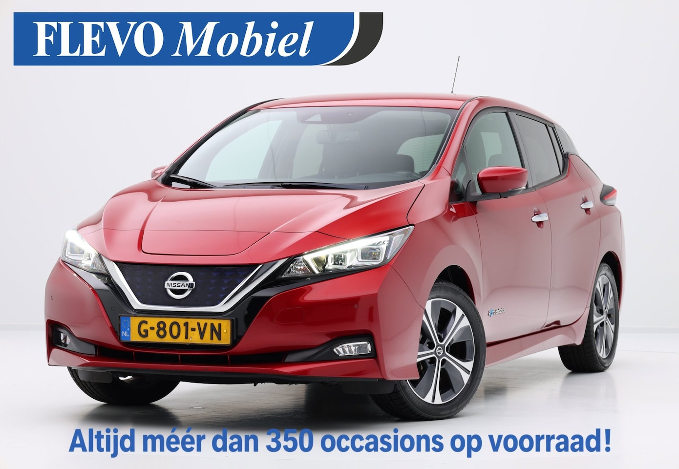Nissan LEAF - Tekna 40 kWh Aut. Leder|1e Eig|Navi|360 Cam|LMV|Adapt.Cruise - AutoWereld.nl