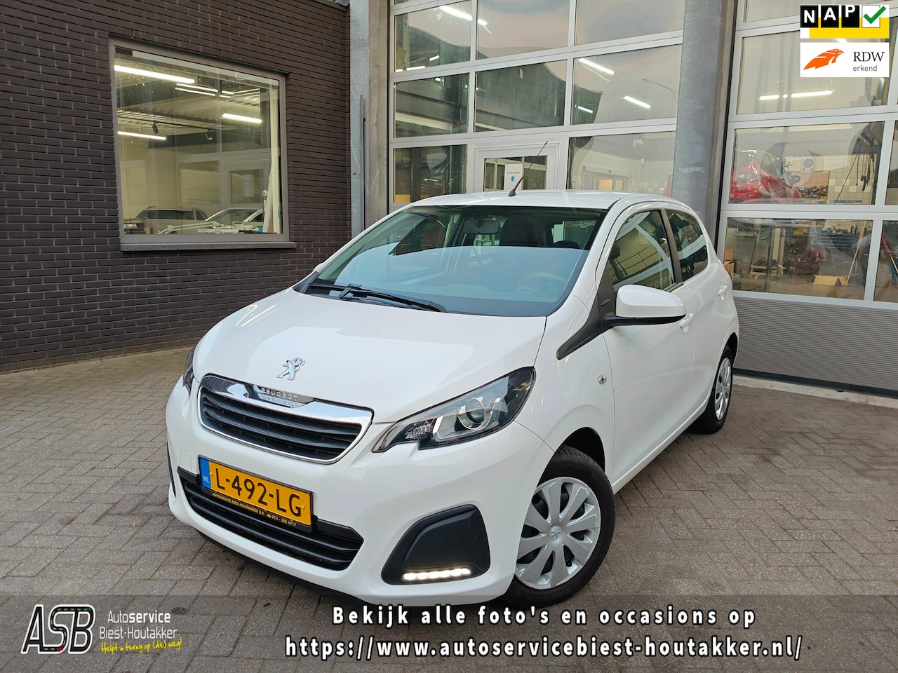 Peugeot 108 - 1.0 e-VTi Active | 5-deurs | Carplay | Airco | DAB radio | Bluetooth | Camera - AutoWereld.nl