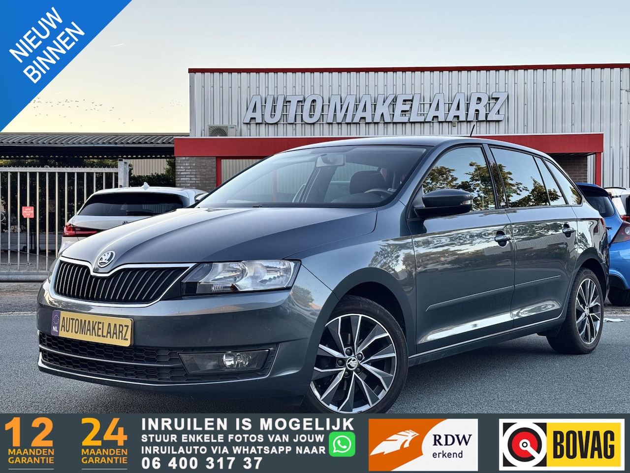 Skoda Rapid Spaceback - 1.2 TSI Greentech Edition Trekhaak - AutoWereld.nl