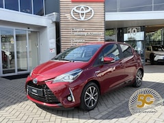 Toyota Yaris - 1.5 Hybrid DESIGN STOELVERW CRUISE CLIMA CAMERA BLUETOOTH LM-VELGEN 4S-BANDEN PRIVACY GLAS