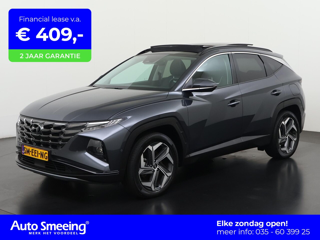 Hyundai Tucson - 1.6 T-GDI PHEV Premium Sky 4WD | Panoramadak | 360 Camera | Stoelventilatie | Zondag Open! - AutoWereld.nl