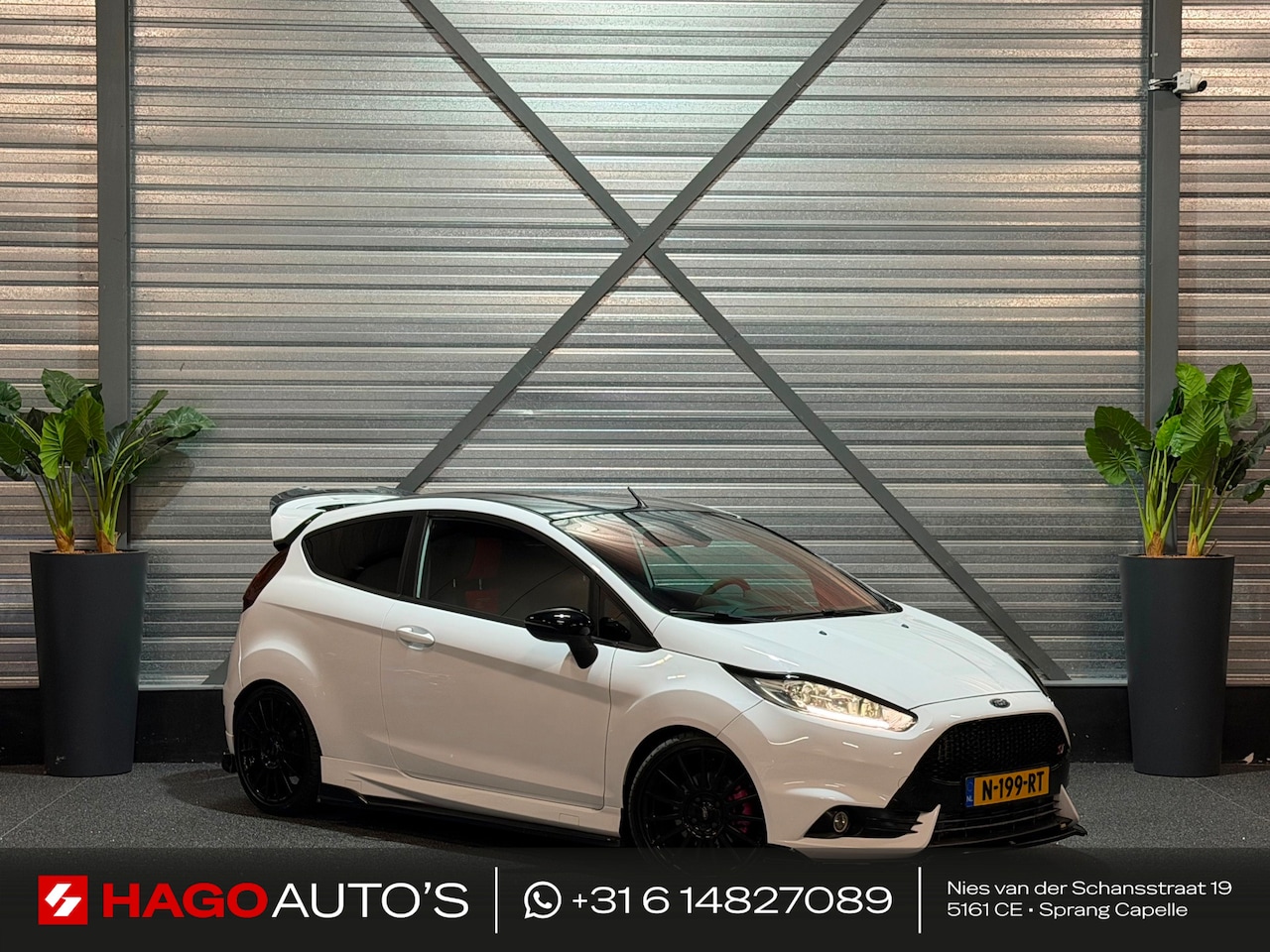 Ford Fiesta - 1.6 ST2 LED/NAVI/CRUISE/RECARO/MAXTON/MILTEK/CAMERA/PDC/DISTR+W-POMP-VV/STOELVERWARMING - AutoWereld.nl
