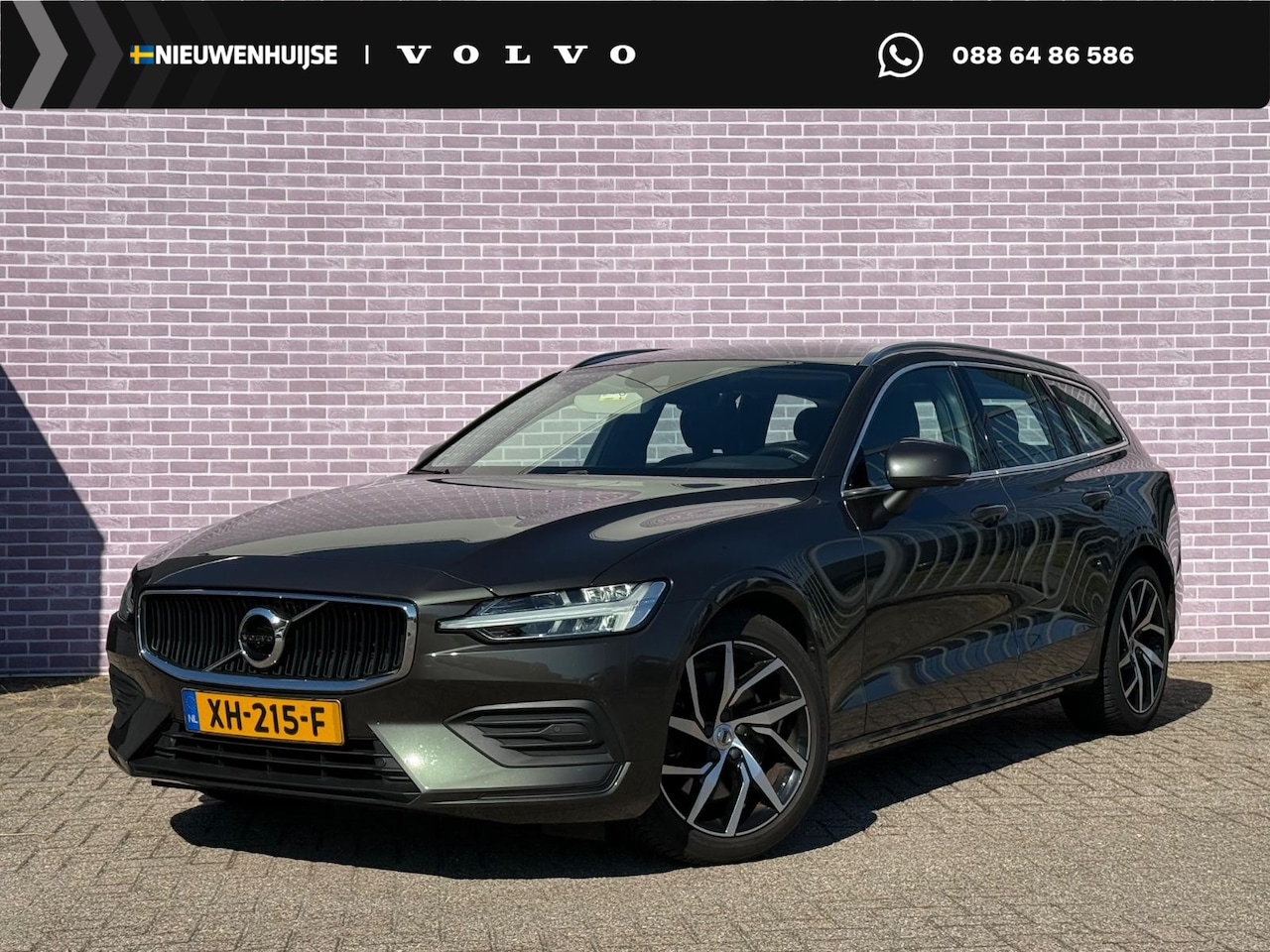 Volvo V60 - 2.0 T5 Momentum | Trekhaak | Leder | Power Seats | Memory | Apple carplay/Android auto | S - AutoWereld.nl