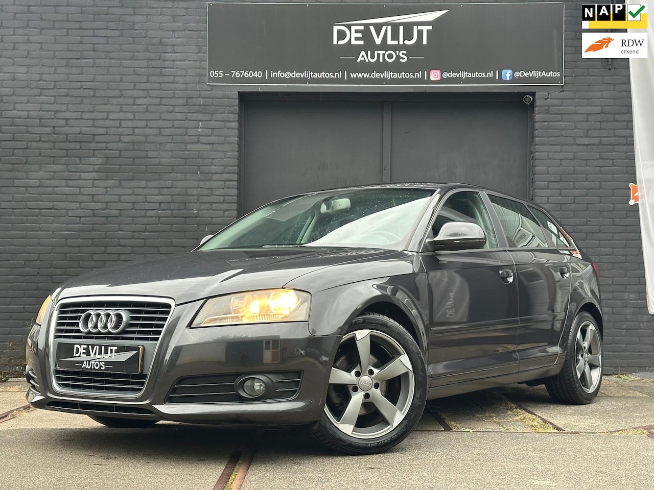Audi A3 Sportback - 1.8 TFSI 160PK | Navi | Climate Control | Elek Ramen |17 inch Rotor | Nap | 1e Eig | - AutoWereld.nl