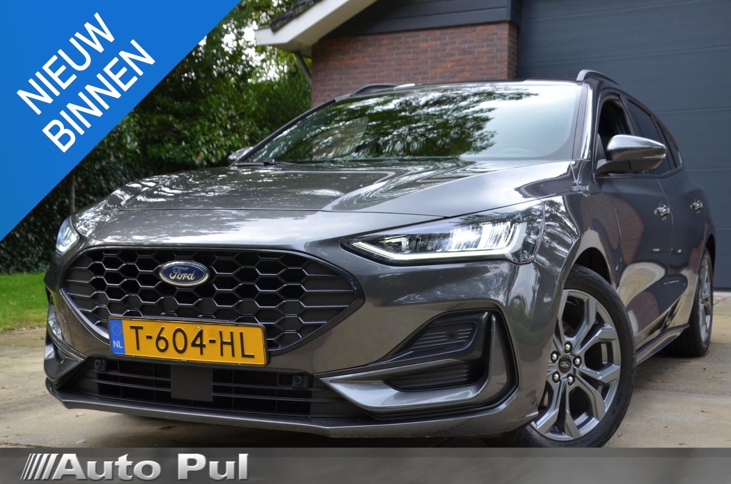 Ford Focus Wagon - 1.0 EcoBoost Hybrid ST Line Navi/Led/Pdc/Ecc/Trekhaak/Achteruitrijcamera/Privacy-Glass/Lmv - AutoWereld.nl