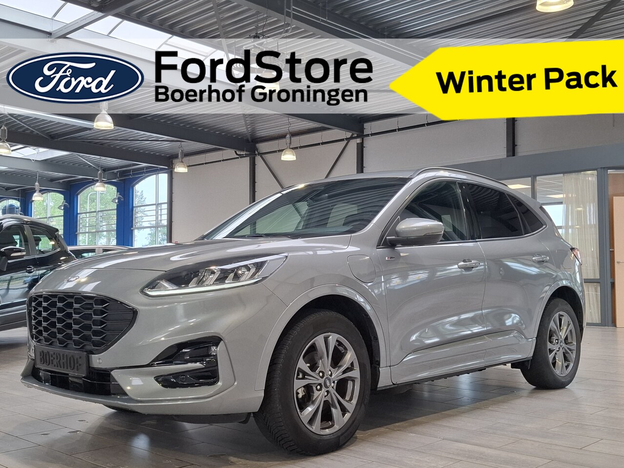 Ford Kuga - 2.5 PHEV ST-Line | Winterpack | Camera | Navi | Clima | Cruise | 4 Seiz. banden | SOH 95,8 - AutoWereld.nl