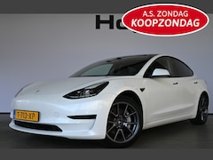 Tesla Model 3 - Standard RWD Plus 60 kWh SOH 91% 238Pk Cruise Leder Panoramadak FSD Computer 3 Autopilot I