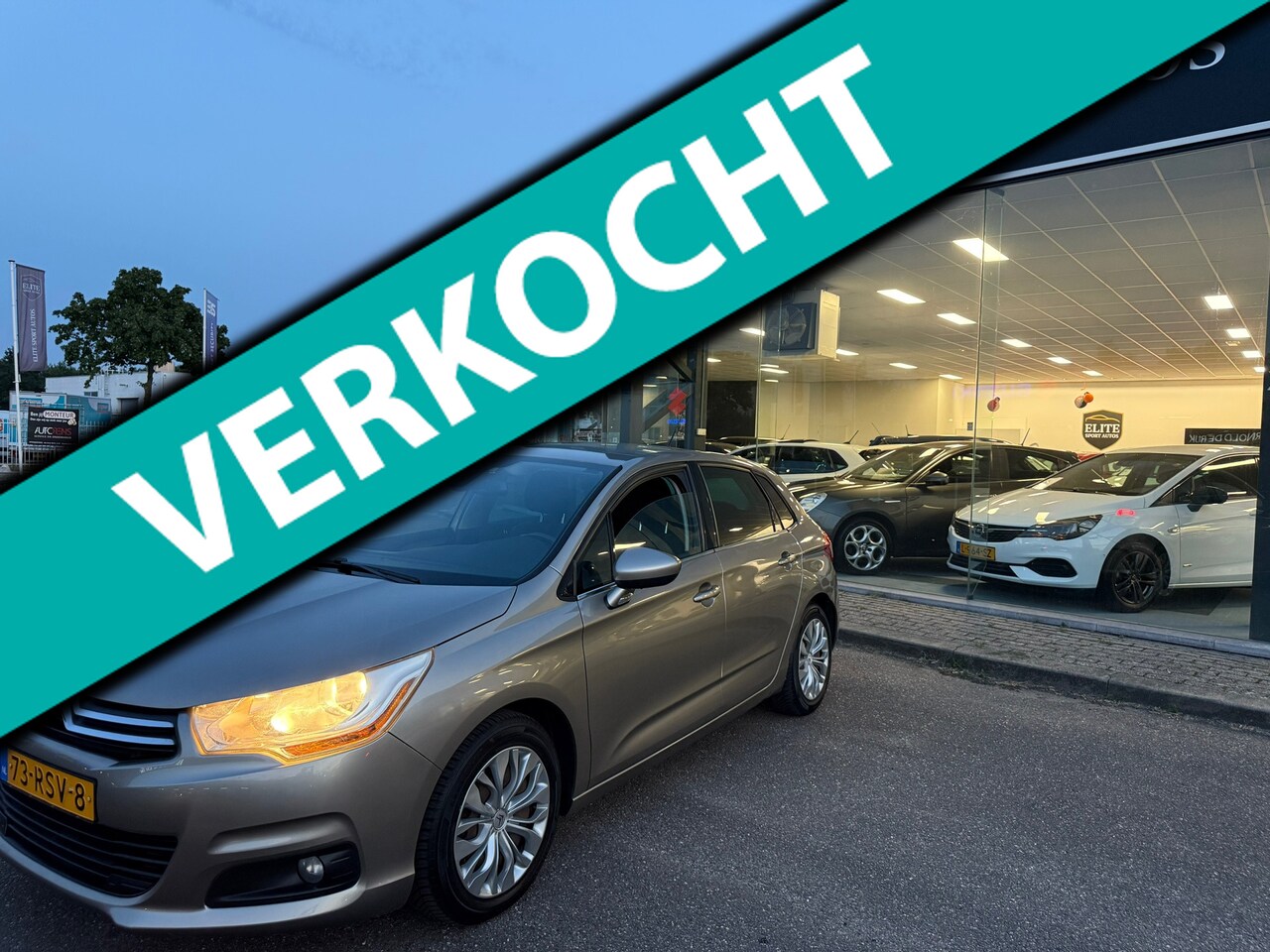 Citroën C4 - 1.6 VTi Tendance I Cruise control I Parkeersensoren I trekhaak I - AutoWereld.nl