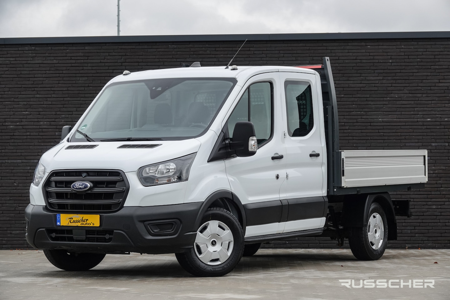 Ford Transit - Open Laadbak | L2 | Dubbele Cabine | 2.0Tdci 130Pk | Trend 350 | 7-Persoons - AutoWereld.nl