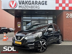 Nissan Qashqai - 1.3 DIG-T Tekna + // BOSE AUDIO // MEMORY SEATS // PANO DAK // LEDEREN BEKLEDING // BLIND
