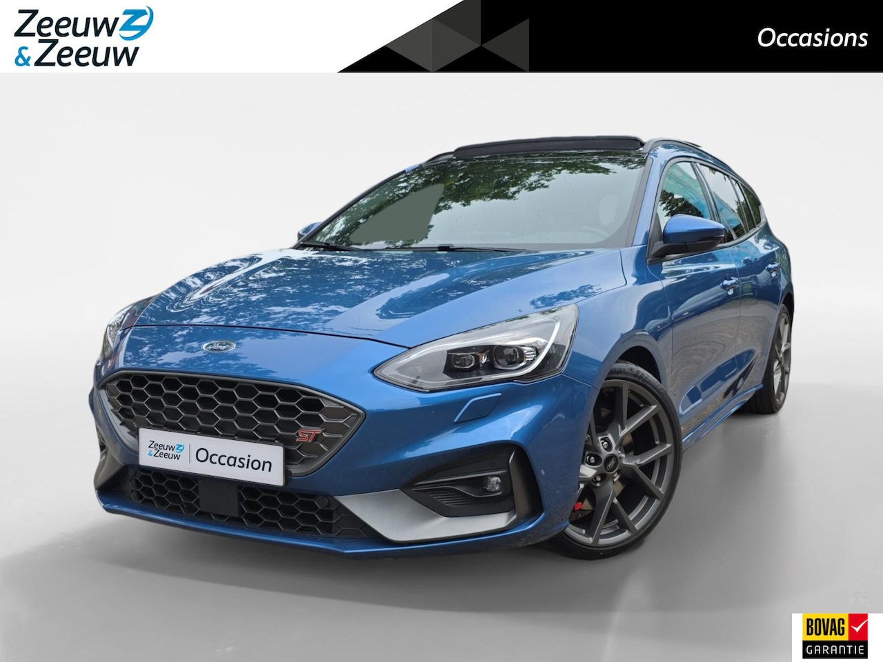 Ford Focus Wagon - 2.3 EcoBoost ST-3 |  Performance Pack | Panoramadak | Trekhaak | Winter Pack | Achteruitri - AutoWereld.nl