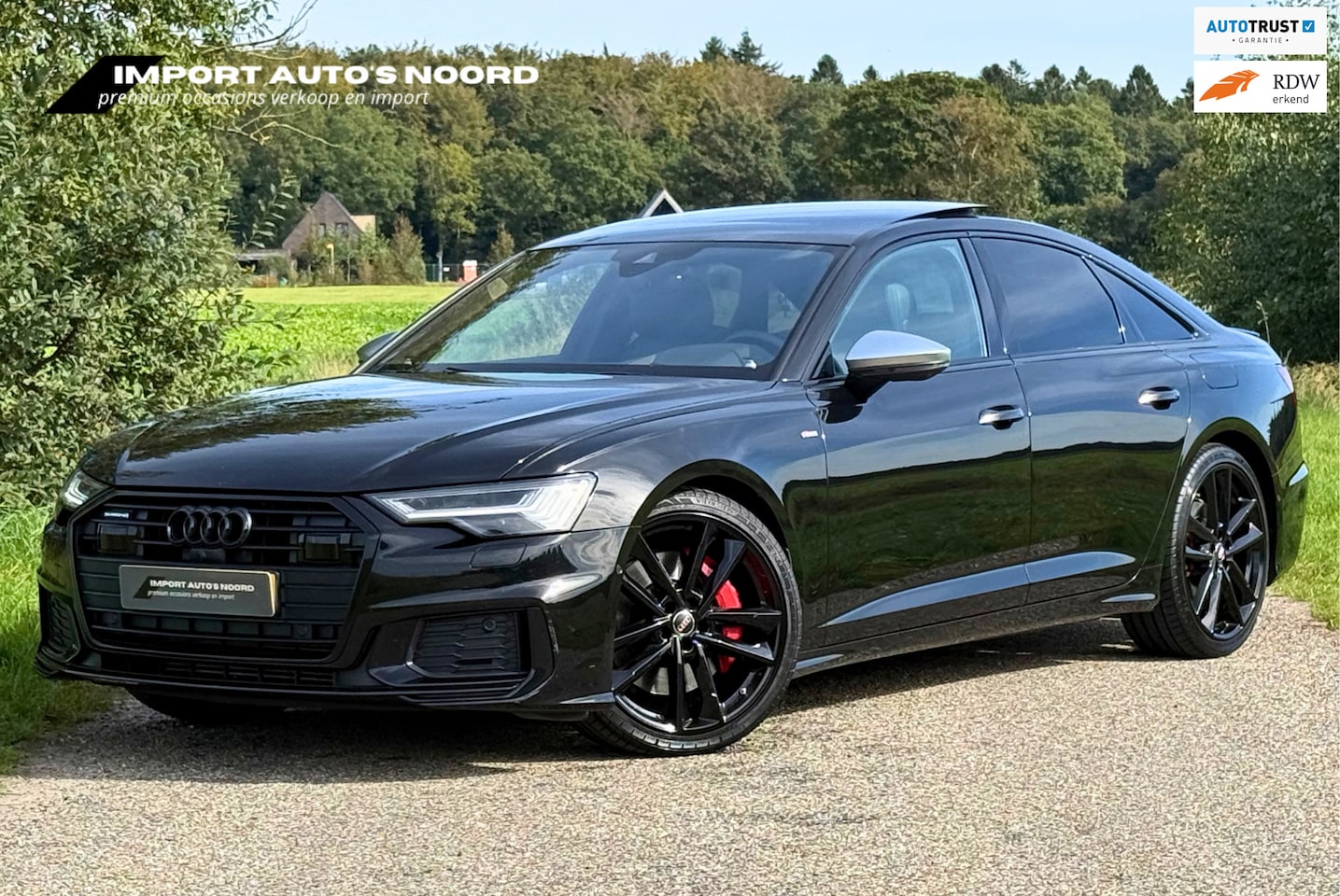 Audi A6 Limousine - 55 TFSI e quattro Pano B&Oadvanced Sfeerverlichting 360 Camera Competition S6 21 inch - AutoWereld.nl