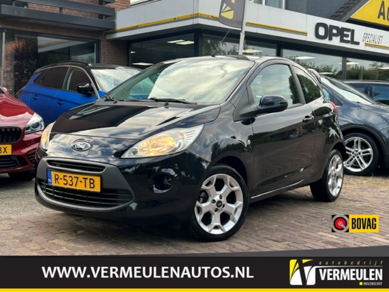 Ford Ka - 1.2 69PK Champions League Edition + 16"/ Airco/ Audio/ APK tot 18/09/2027 - AutoWereld.nl
