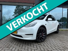 Tesla Model Y - Performance AWD 75 kWh - Automaat - Panodak - Leder - Navi
