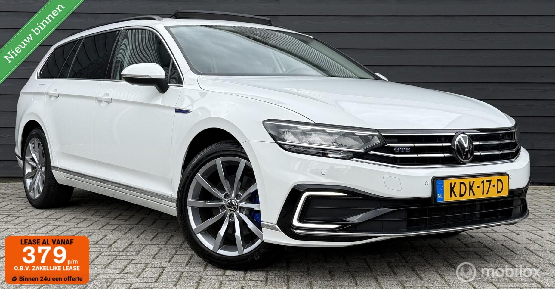 Volkswagen Passat Variant - 1.4 TSI PHEV GTE Pano.dak/Caplay/Viritual - AutoWereld.nl