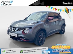Nissan Juke - 1.2 DIG-T S/S N-Connecta UNIEK | Navigatie| Cruise Control| Metallic lak| Spoiler| Zwarte