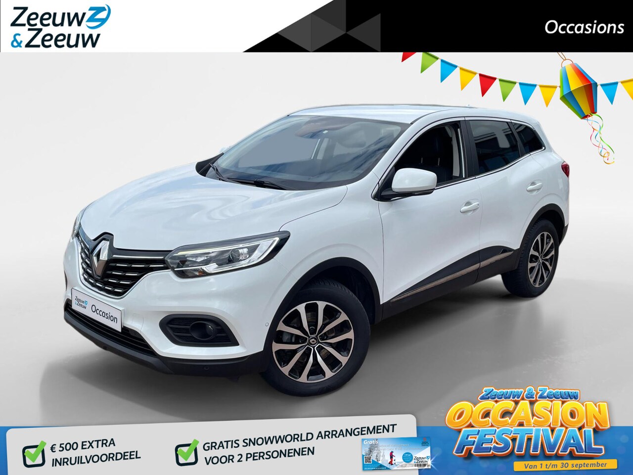 Renault Kadjar - 1.3 TCe Techno *Navi+Camera*Climate Control*Trekhaak*Cruise Control*Dode hoek detectie*LM. - AutoWereld.nl