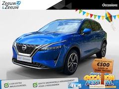 Nissan Qashqai - 1.3 MHEV Tekna Apple Carplay/Android Auto , navigatiesysteem full map , elektrisch bedienb