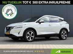 Nissan Qashqai - 1.3 MHEV N-Connecta / Trekhaak 1400KG Trekgewicht / Panoramadak / Navigatie / 360 Graden C