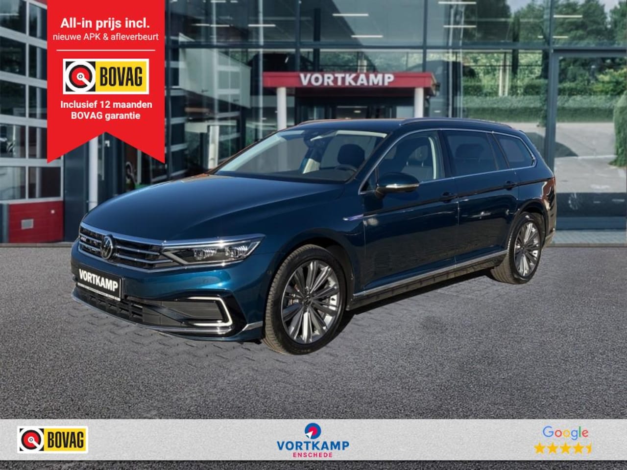 Volkswagen Passat Variant - 1.4 TSI GTE ZWENK.TREKHAAK/ACC/CARPLAY/E-KLEP/STOELVERW V+A/ - AutoWereld.nl