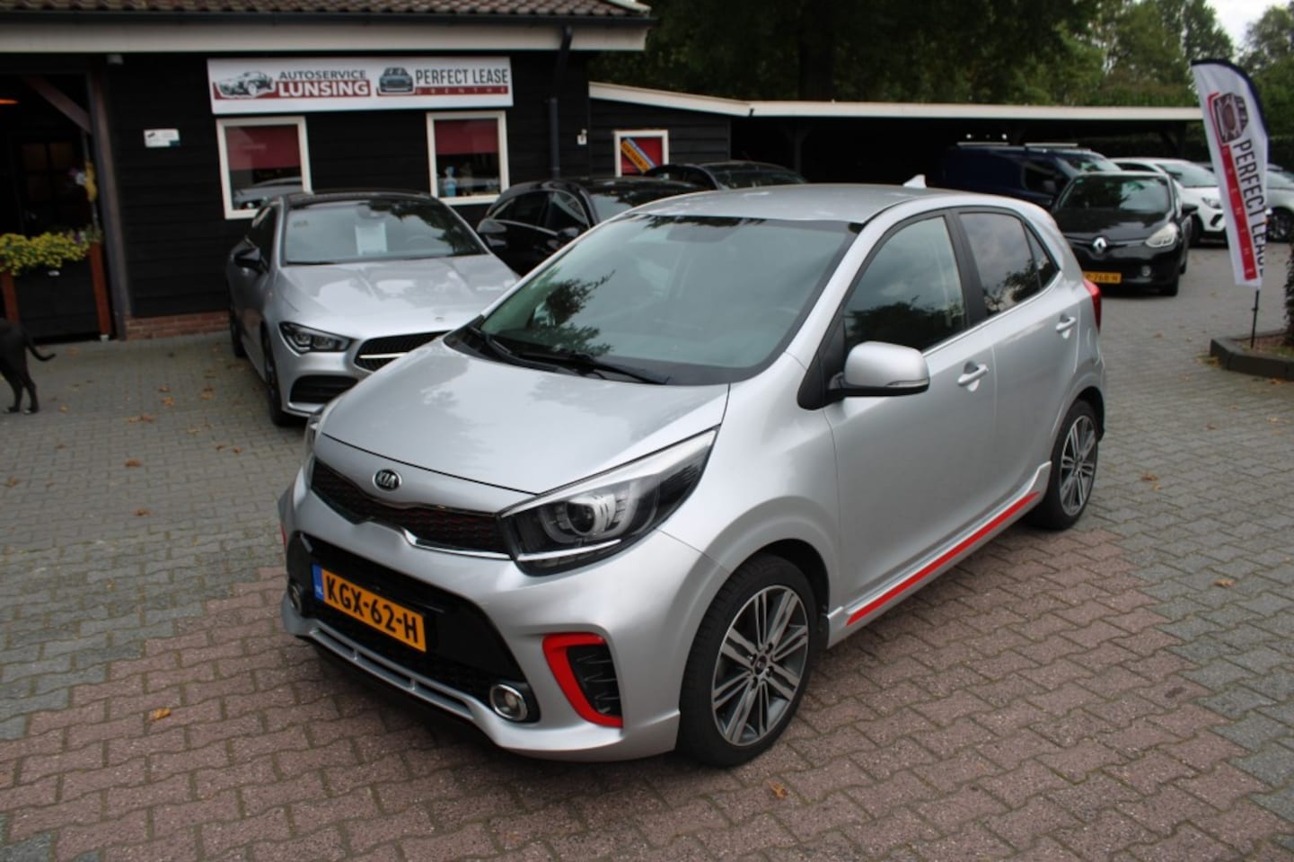 Kia Picanto - 1.2 CVVT GT-LINE - Leer Navi Cruise Camera Airco - AutoWereld.nl
