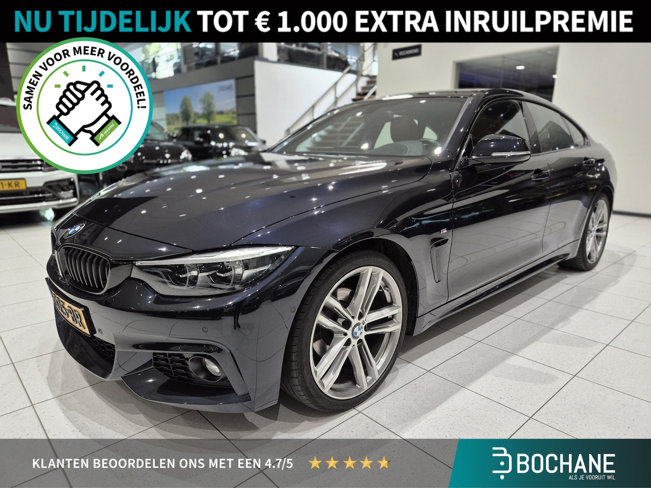 BMW 4-serie Gran Coupé - 420i High Executive Edition | Schuif-/kanteldak | M-Sport | Leder | Harman / Kardon | - AutoWereld.nl