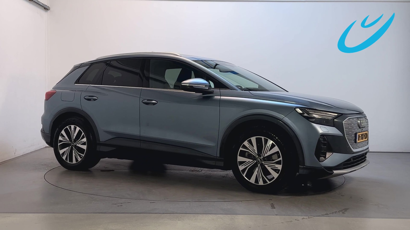 Audi Q4 e-tron - 40 Launch Edition Advanced Plus 77 kWh SoH 93,18% Warmtepomp Panoramadak Camera Stoelverwa - AutoWereld.nl