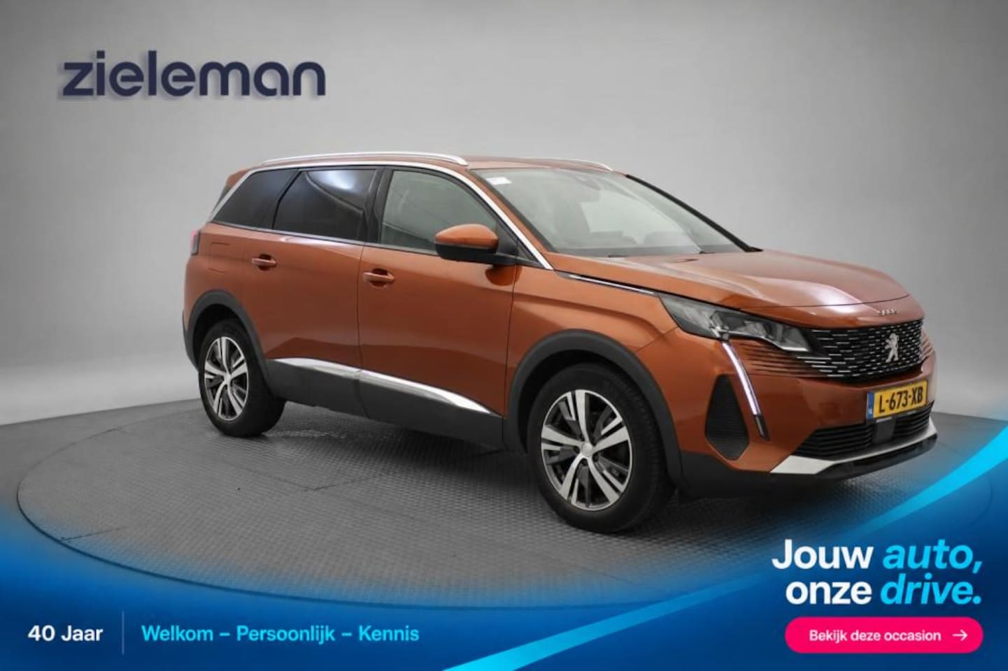 Peugeot 5008 - 1.2 PureTech Allure 7 Persoons - Digitaal Cockpit, Carplay, Camera, Half Leer - AutoWereld.nl