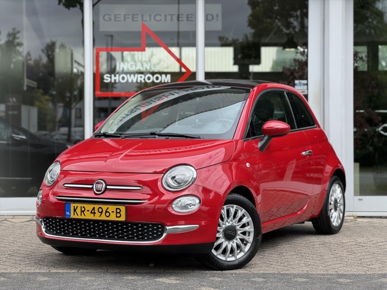 Fiat 500 - 0.9 Turbo Lounge | Navigatie | Panoramadak | ECC - AutoWereld.nl