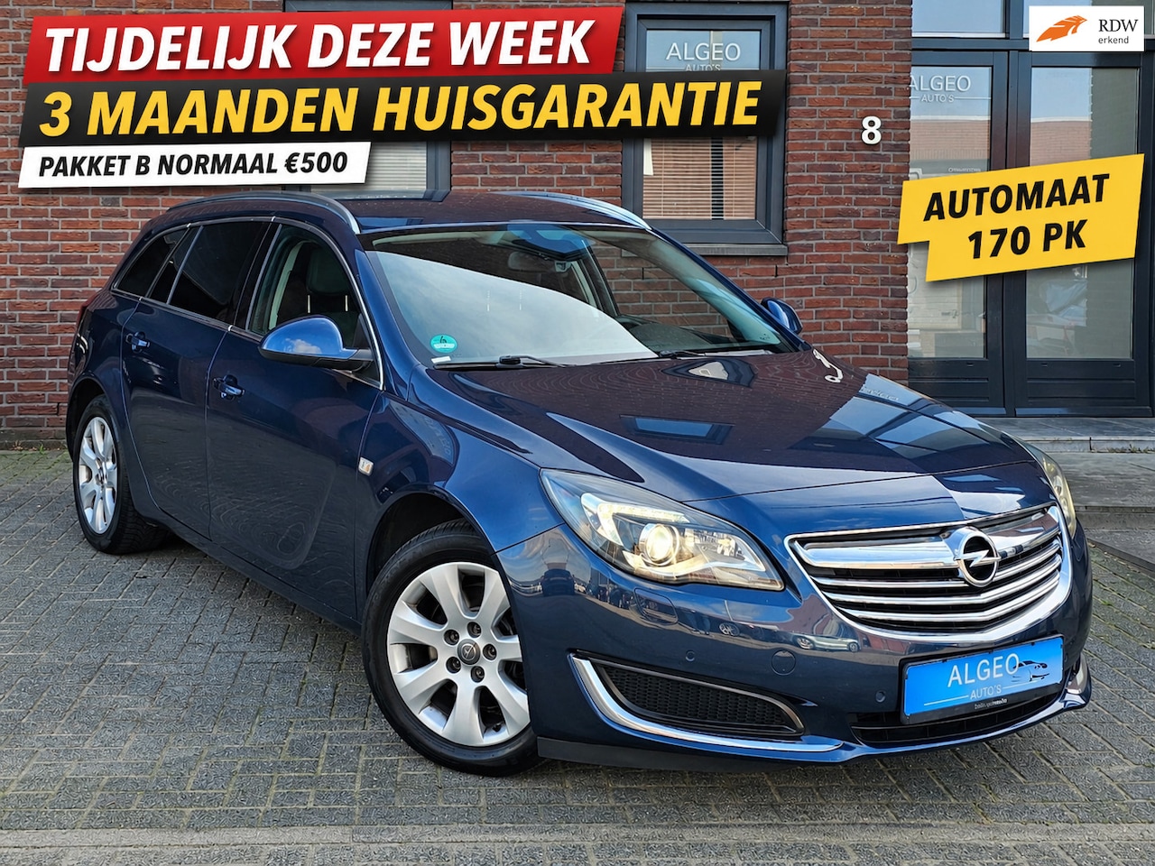 Opel Insignia Sports Tourer - 1.6 T Innovation / Automaat / 170pk - AutoWereld.nl