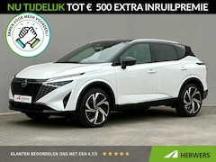 Nissan Qashqai - 1.3 MHEV Xtronic Tekna Plus / Fabrieksgarantie tot 10-2028 / All season banden / Panoramad