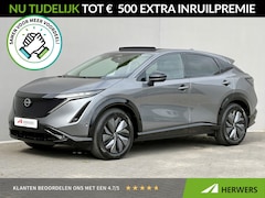 Nissan Ariya - e-4ORCE Evolve 91 kWh / 4WD / Leder / Head- Up Display / Warmtepomp / 10 Jaar More Garanti