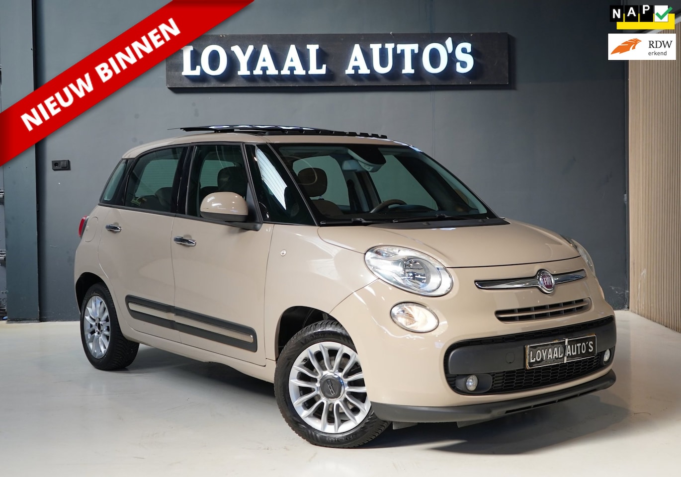 Fiat 500 L - 0.9 TwinAir Lounge | 1E EIGENAAR | CRUISE | AIRCO | NAP | APK - AutoWereld.nl