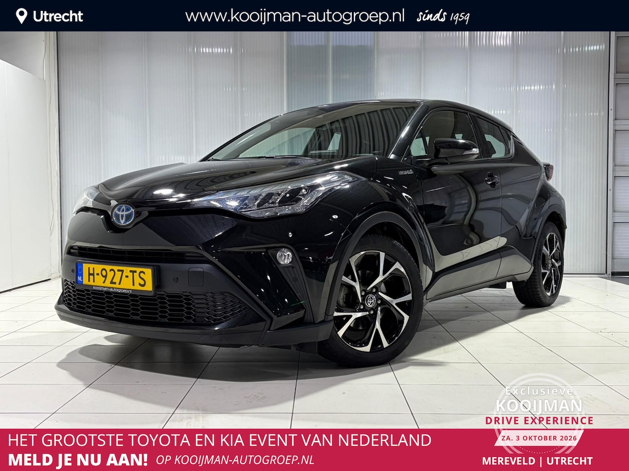 Toyota C-HR - 1.8 Hybrid Dynamic Navigatie, Adaptieve Cruise Control, Achteruitrijcamera, Bluetooth, Par - AutoWereld.nl