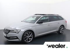 Skoda Superb Combi - 1.4 TSI iV Sportline Business | 218 PK | SoH 94% | Panoramadak | Matrix LED koplampen | 19