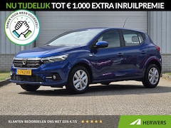 Dacia Sandero - 1.0 Comfort / Dealer Onderhouden / 1e Eigenaar / Apple Carplay & Android Auto / Navigatie