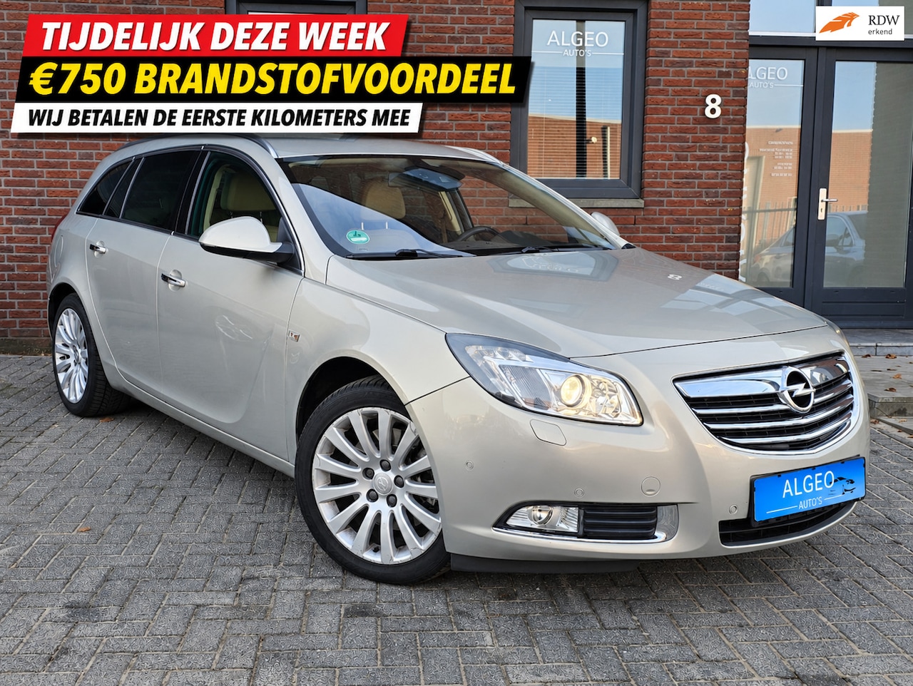 Opel Insignia - 2.8 T Cosmo 4x4 / Veel opties - AutoWereld.nl